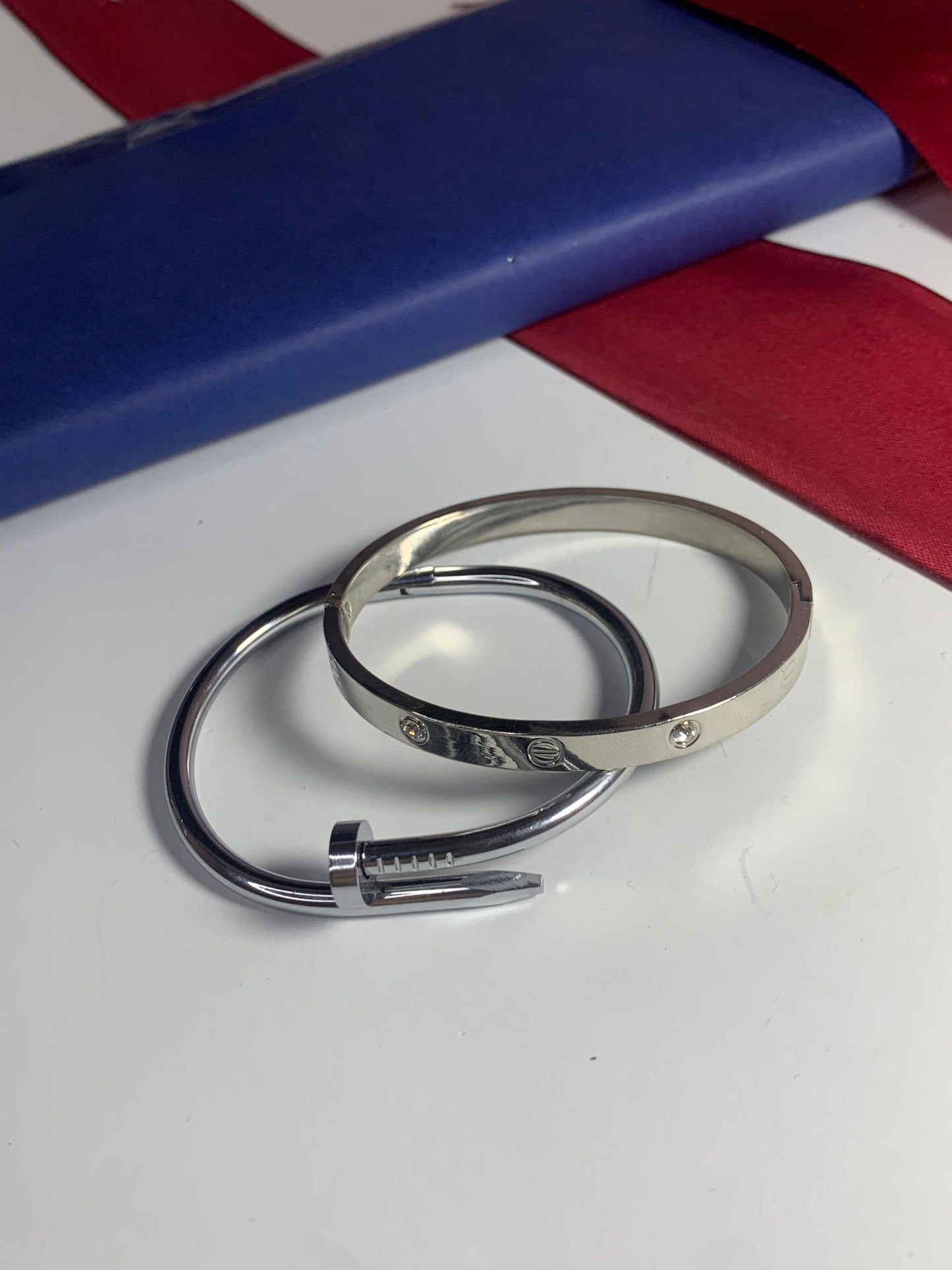 Stainless Steel Bangle Set