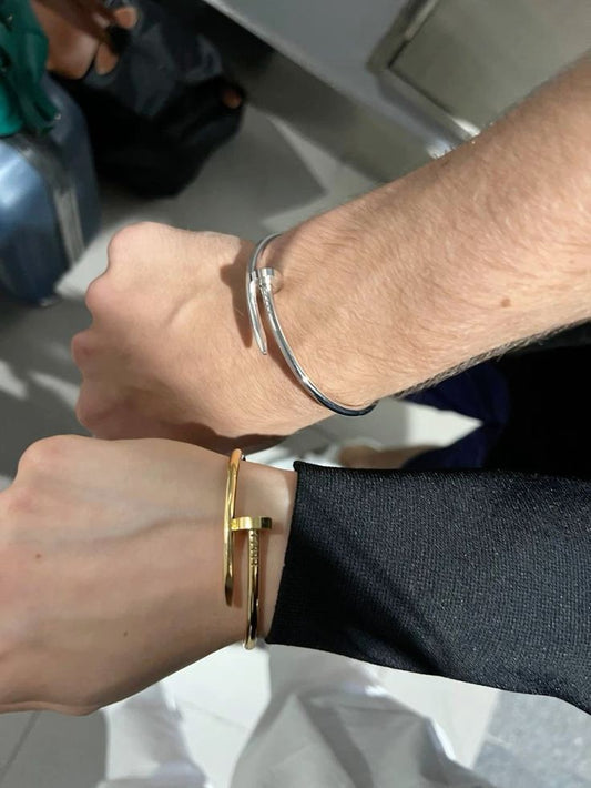 Stainless Neil  Bangle Set For Couple