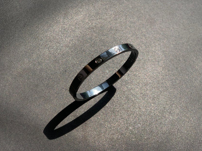 Stainless Couple Bangle (Set of 2 )