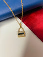 Golden Lock Necklace